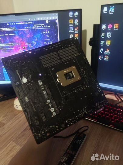 Материнская плата с процессором i5 9600k