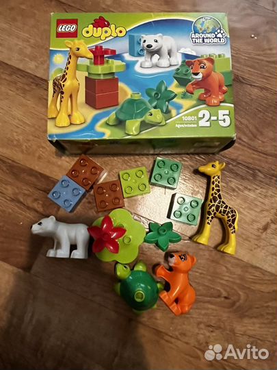 Lego duplo 2 набора -вокруг света,день рождения