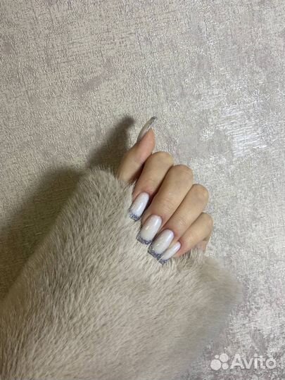 Маникюр с покрытием, Педикюр SMART с покрытием