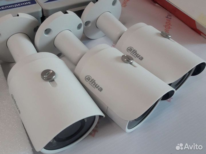 Комплект видеонаблюдения 4Мп Dahua 6 камер