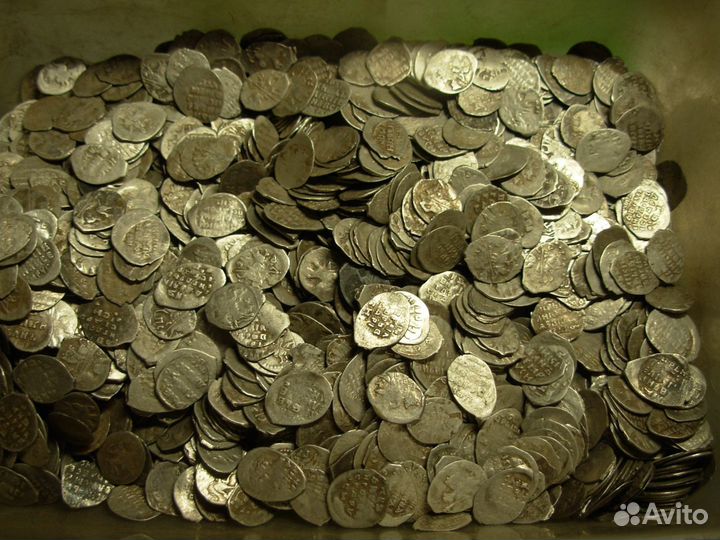 Чешуя Копейка Иван Грозный Серебро Оригинал