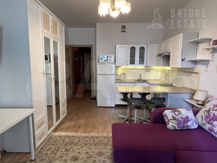 Квартира-студия, 25,4 м², 15/22 эт.