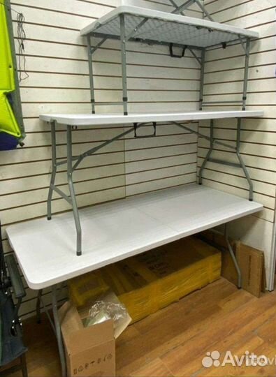 Стол складной 150 см, ш70, в73 см