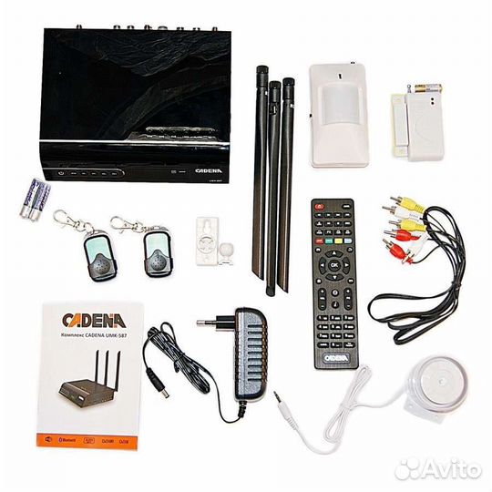 Видеорегистратор + GSM-сигнализация + WiFi-роутер