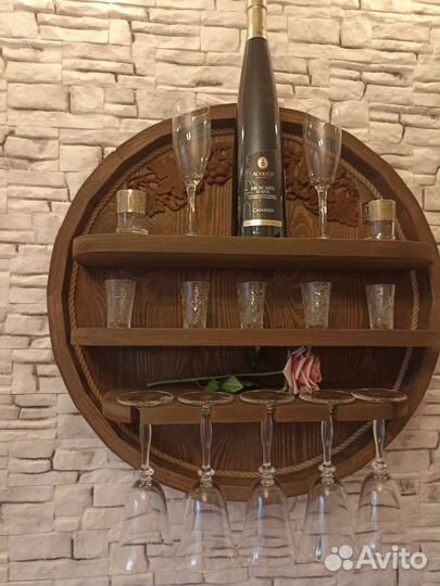 Бар настенный, Минибар, Полка для кухни