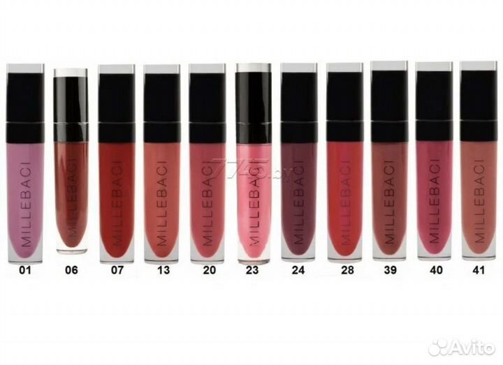 Матовая стойкая помада Nouba Millebaci