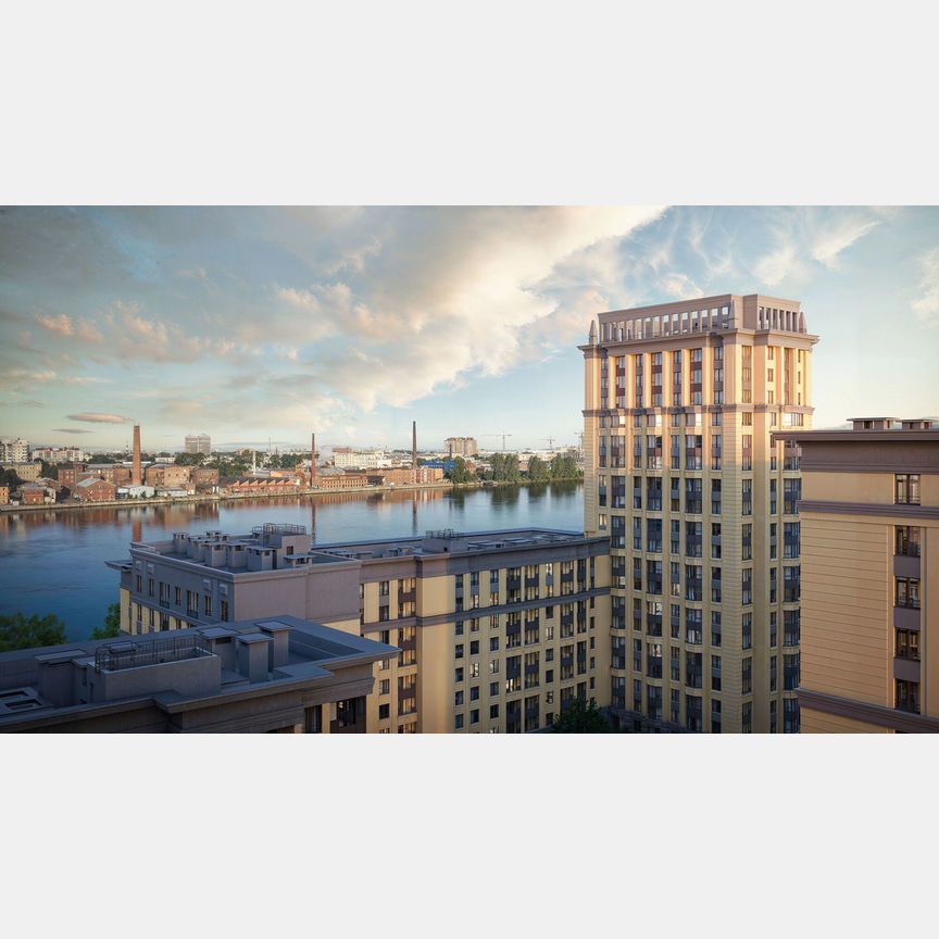 1-к. квартира, 40,5 м², 6/13 эт.