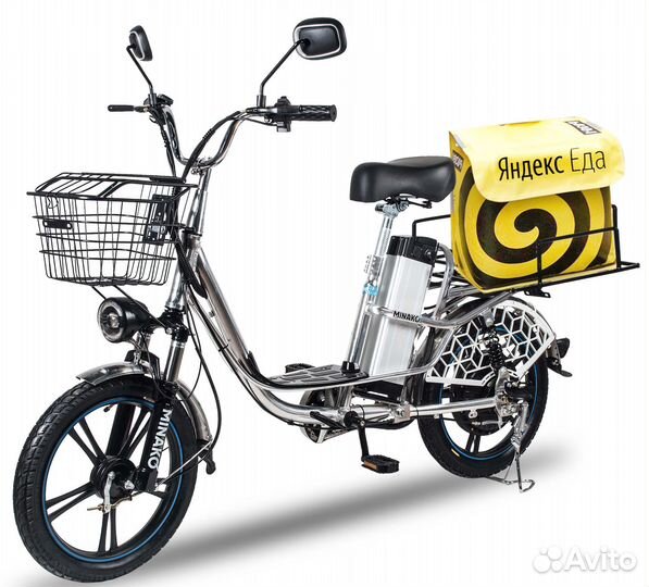 Электровелосипед Minako V.8 Pro для курьеров