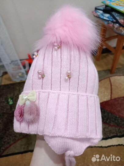 Шапка, зима 3-5лет