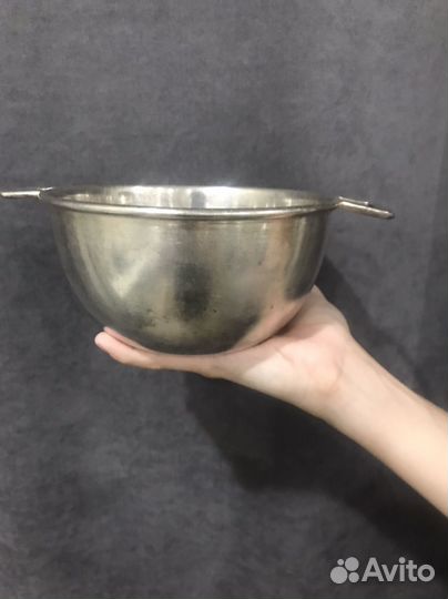 Кастрюля мельхиор СССР