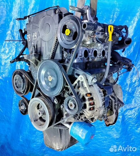 Двигатель Hyundai G4EC 1.5л., dohc, VVT-i, 16v, 10