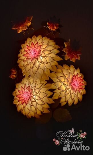 Светильник ручной работы 