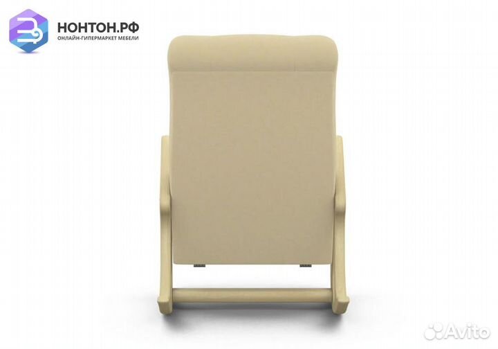 Кресло-качалка бежевое