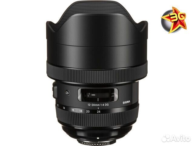 Объектив Sigma AF 12-24mm f/4 DG HSM Art Nikon F