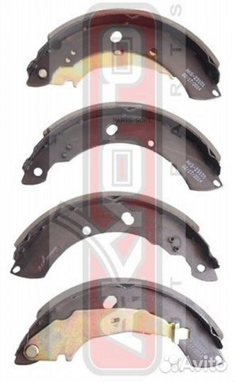 Akyoto AKS-23101 Колодки тормозные барабанные задн