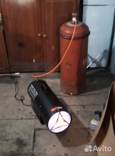 Аренда Тепловая пушка газовая с балоном пропан