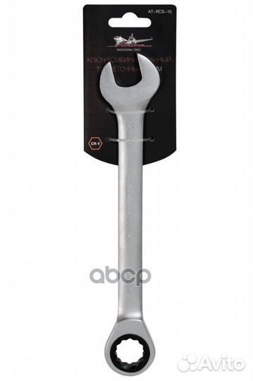 Ключ комбинированный трещоточный 24мм AT-RCS