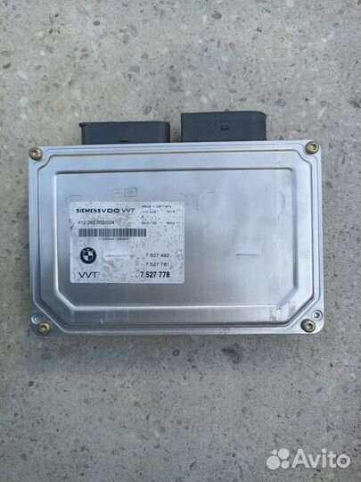 BMW E65 управление valve tronic