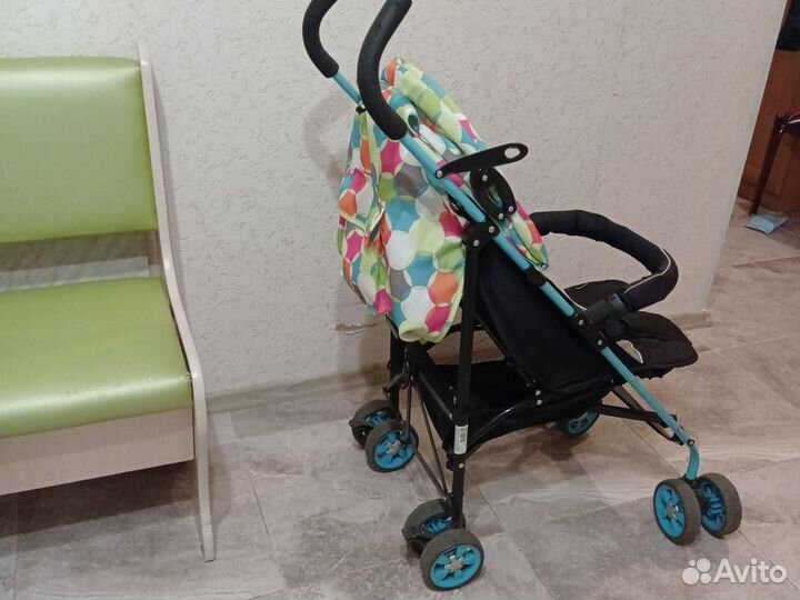 Прогулочная коляска трость бу