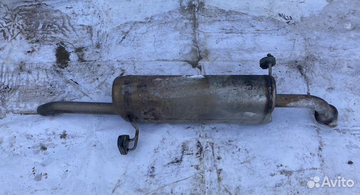 Глушитель kia rio 3