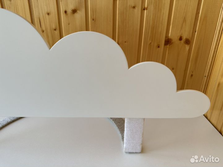 Бортик на кровать облачко