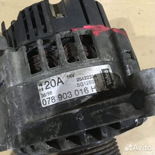 Генератор 120А для Ауди А4 А6 А8 2.4 2.8 3.0 V6