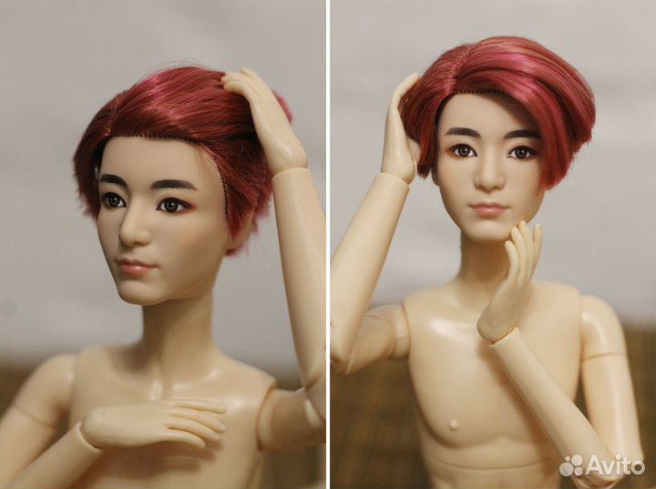 Кукла Кен BTS бтс mattel на теле xinyi