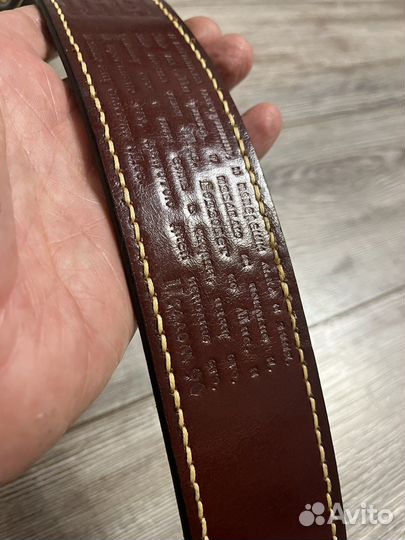 Ремень герб России с молитвой