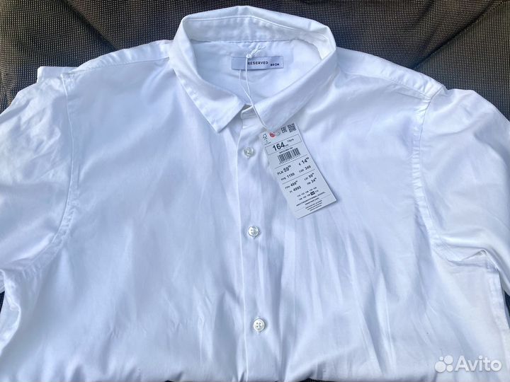 Рубашка белая reserved для мальчика