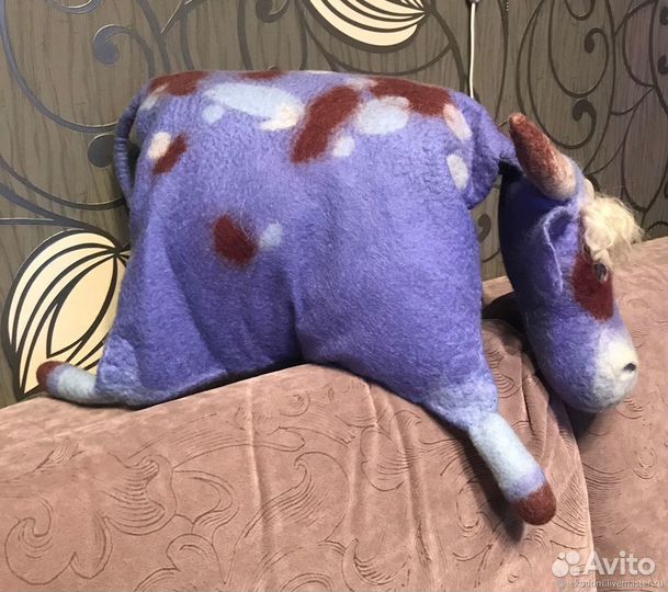 Подушка декоративная складная Бычок