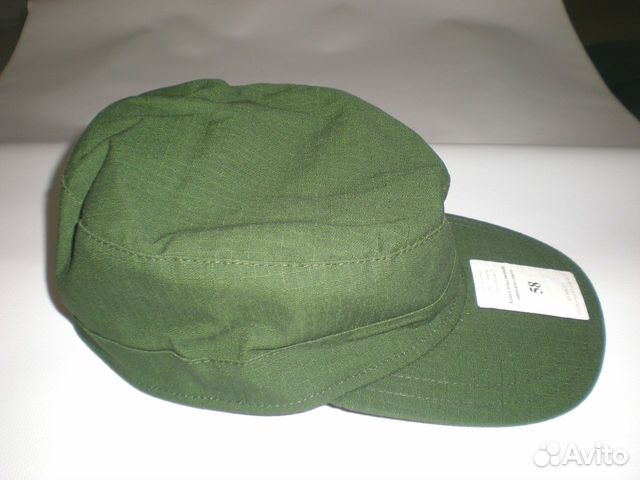 Кепка военная офиска зеленая 58 р. новая