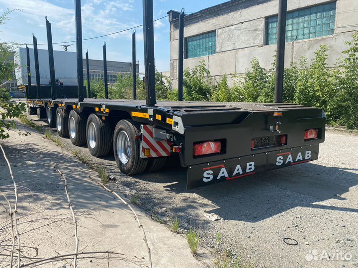 Полуприцеп трал (тяжеловоз) Saab 9891, 2024