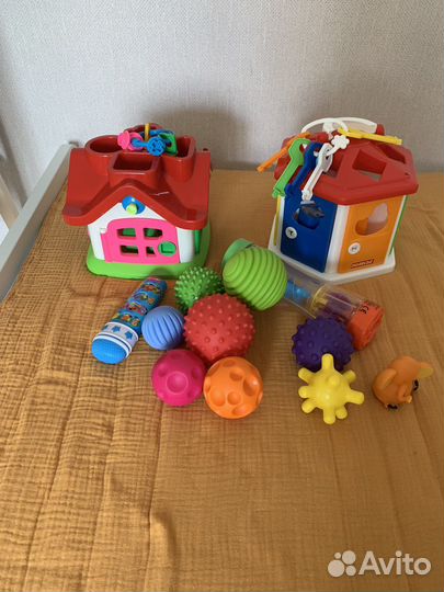 Детские развивающие игрушки пакетом
