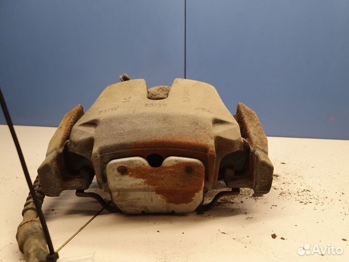 Суппорт тормозной передний левый BMW X6 F16 2014-2020