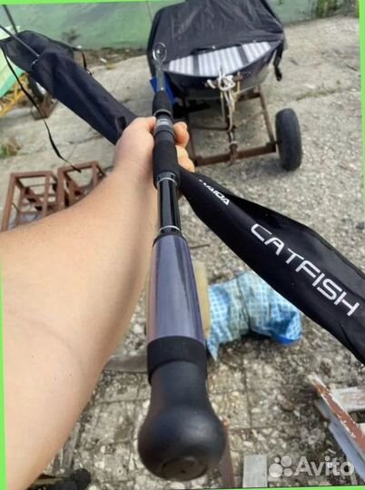 Удилище силовое на сома Kaida catfish на квок