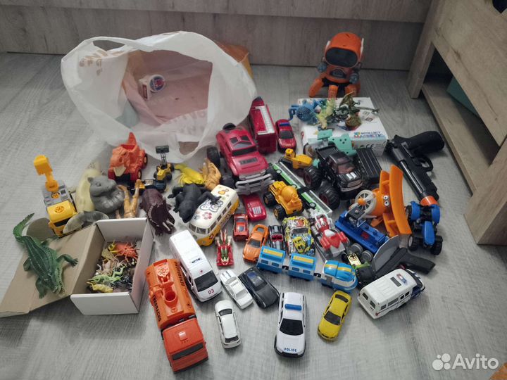 Детские машинки игрушки пакетом