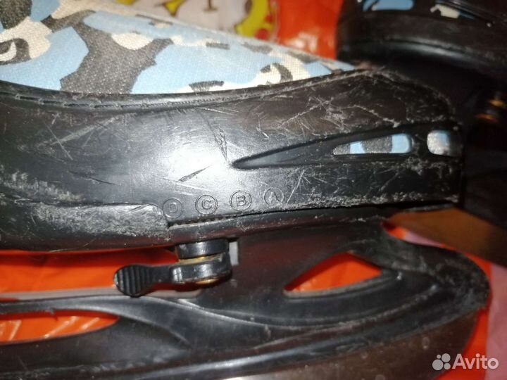 Коньки раздвижные 38-41