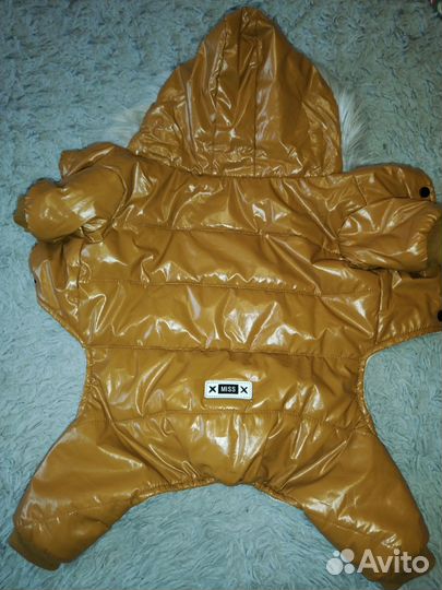 Зимний комбинезон доя собак мелких пород XXL