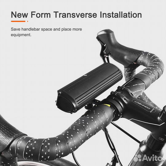 Очень яркая фара 1200 lm 4000 мАч