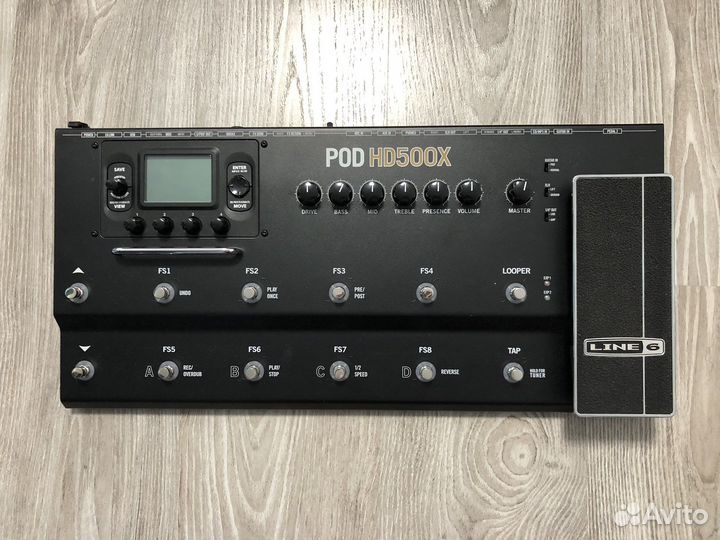 Гитарный процессор line 6 POD HD500X