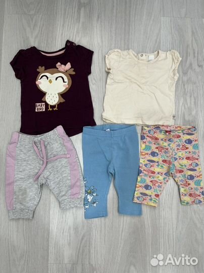 Пакетом 68-74 на девочку