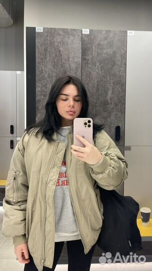 Бомбер оверсайз