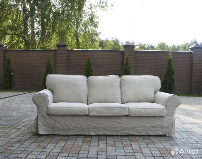 Новый чехол для 3-местного дивана Экторп(икеа)