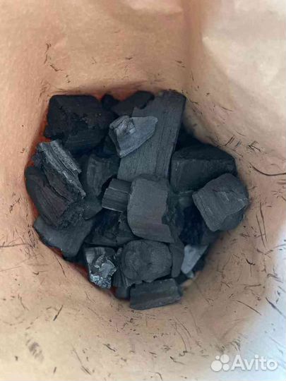 Уголь древесный в мешках