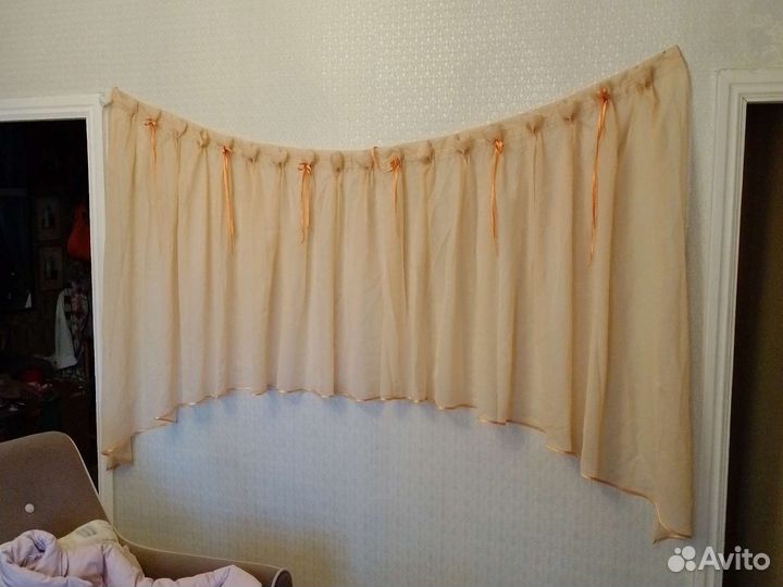 Шторы и тюль на кухню, комнату