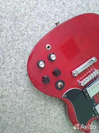 Электрогитара Aria Pro II Blitz SG Cherry Red