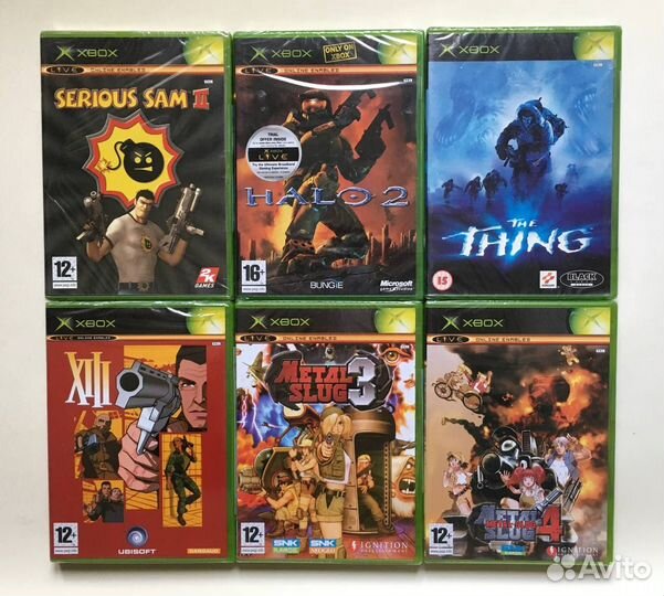 Продам Лицензионные Диски Xbox Original Игры Новые