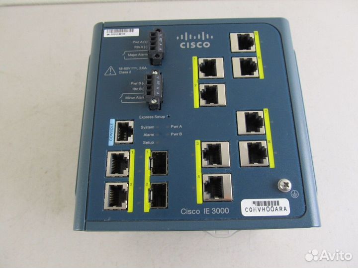 Коммутатор Cisco IE-3000-8TC