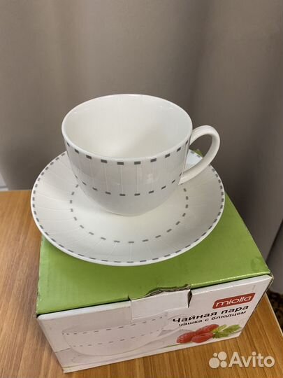 Чашка с блюдцем