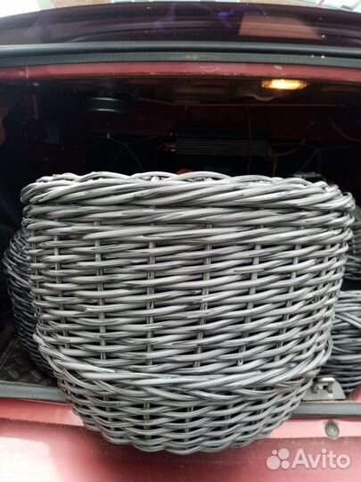 Кашпо из полиротанга